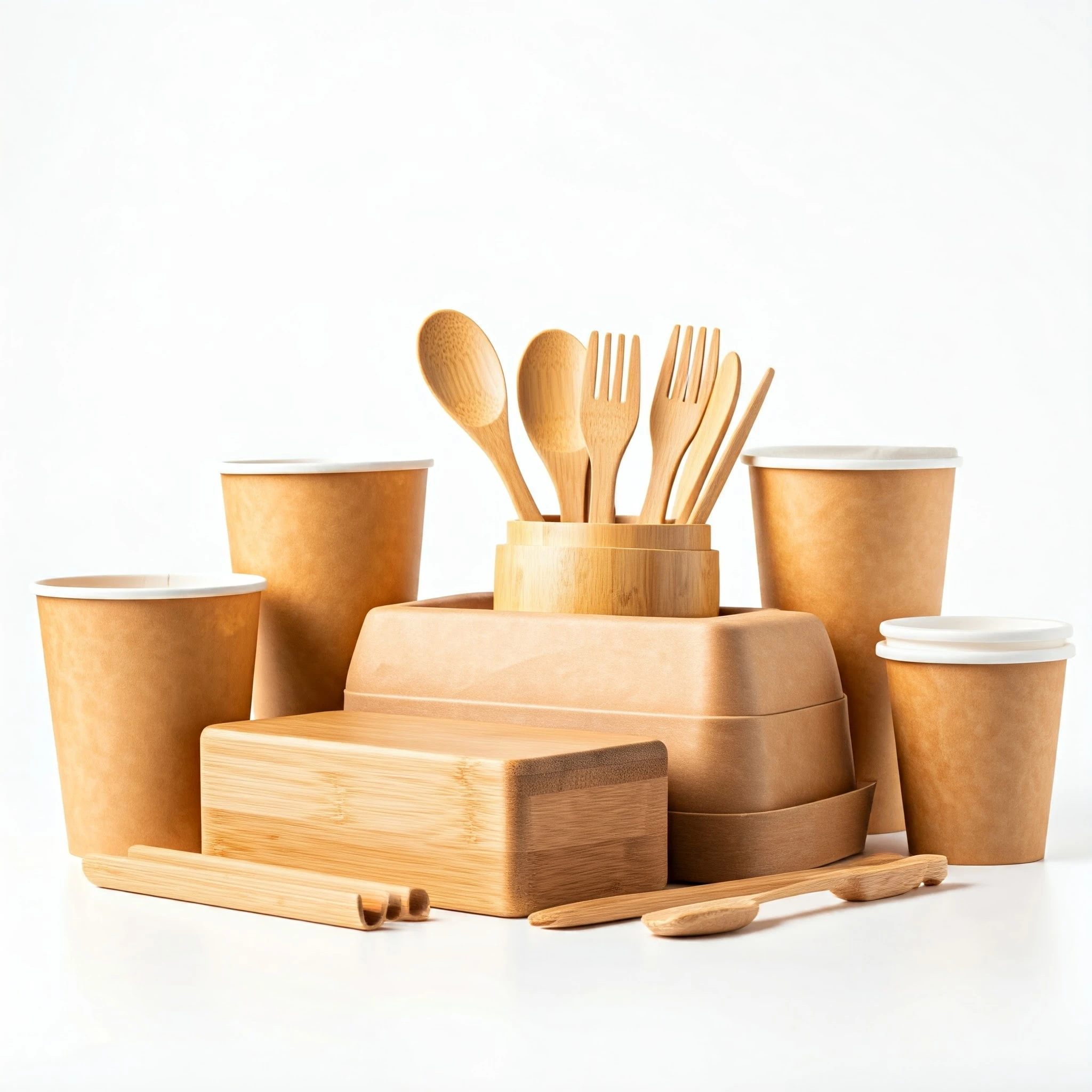 Image for What are some eco-friendly food packaging options that can replace single-use plastic? 
