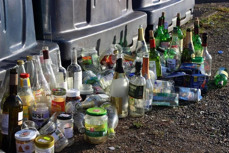 Image for Is glass recyclable? 
 