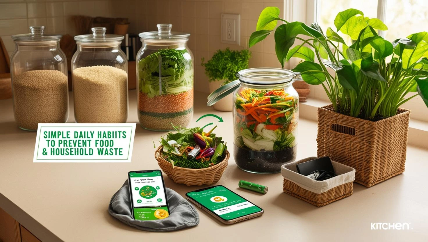 Image for How to Prevent Food and Household Waste with Simple Daily Habits