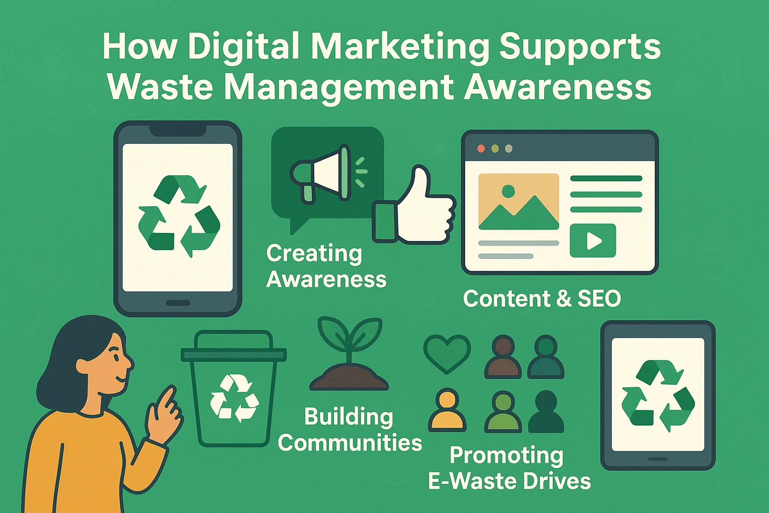 Image for How Digital Marketing Supports Waste Management Awareness
