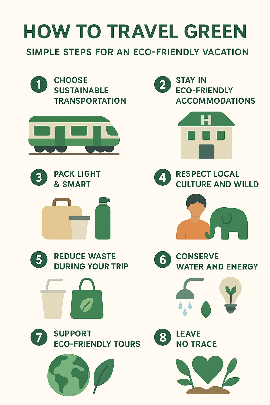 Image for How to Travel Green: Simple Steps for an Eco-Friendly Vacation